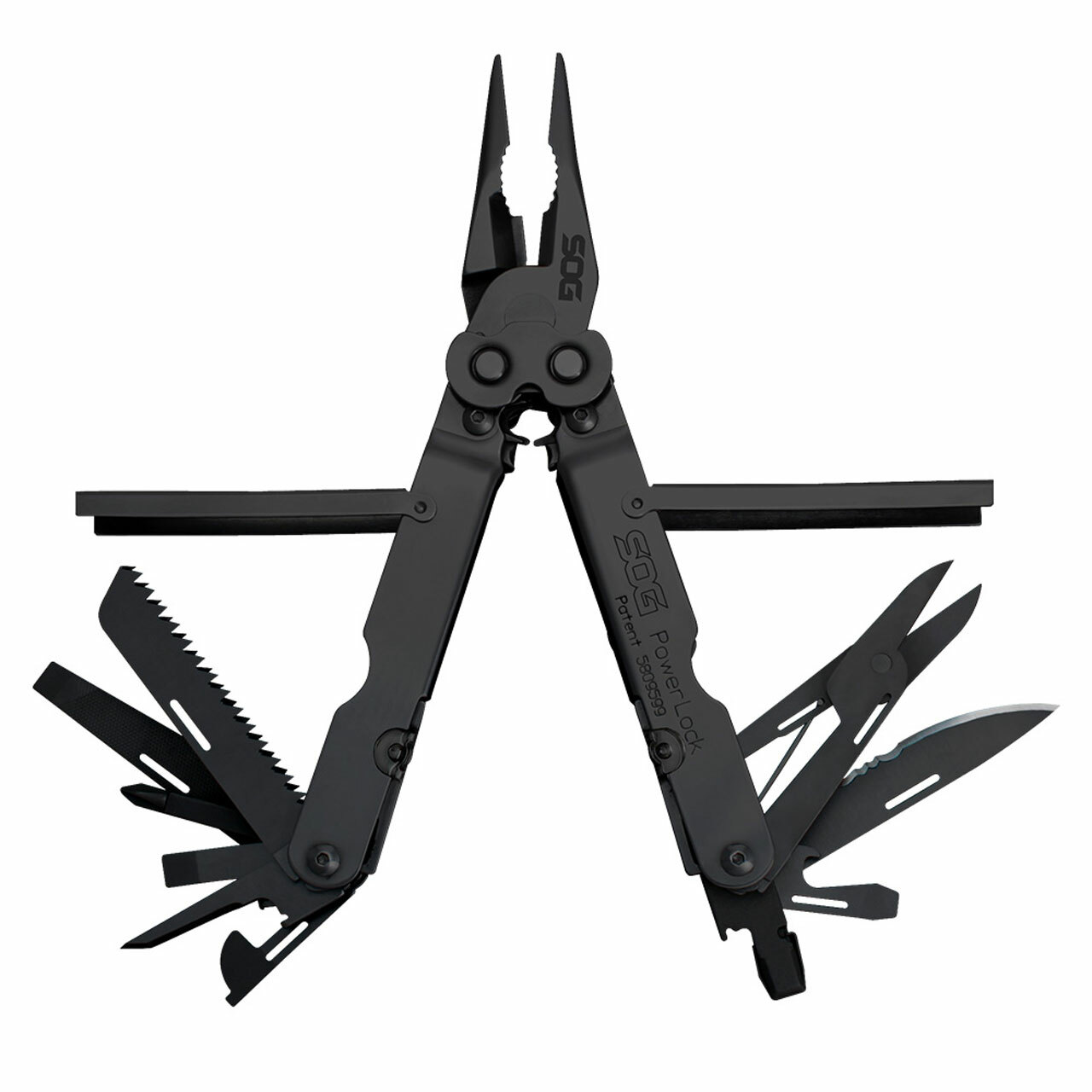 SOG, PowerLock EOD (nylonhylster, sort oxid) - Billede 7