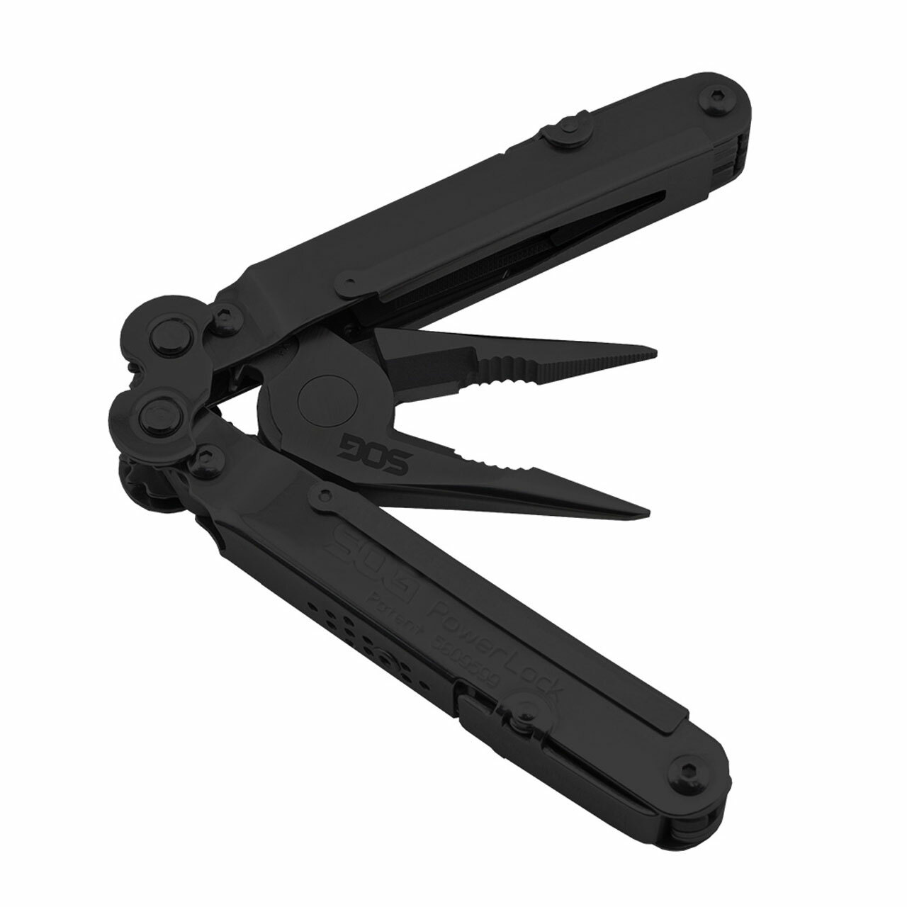 SOG, PowerLock EOD (nylonhylster, sort oxid) - Billede 4
