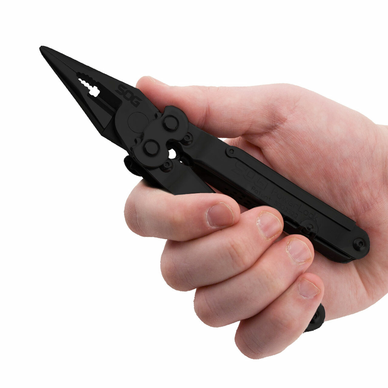 SOG, PowerLock EOD (nylonhylster, sort oxid) - Billede 8