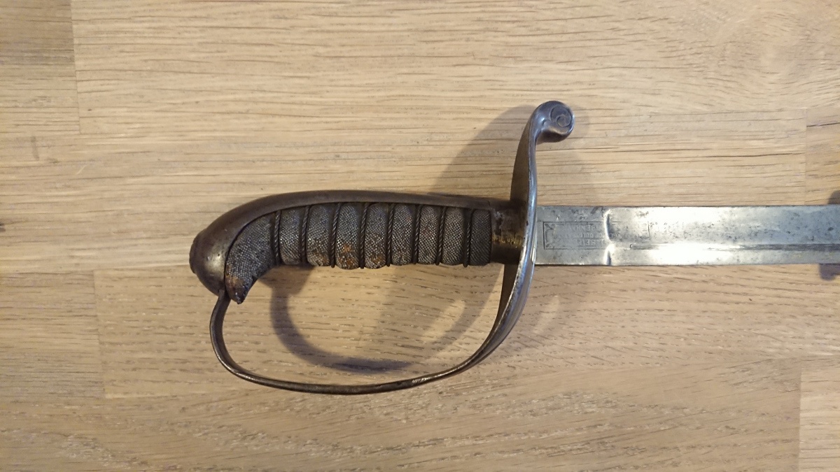 CL Seifert, Officersabel M1858 - Billede 2