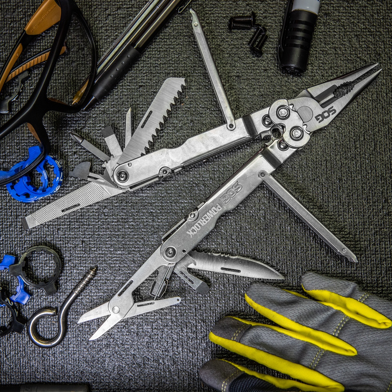 SOG, PowerLock (nylonhylster, rustfri)
